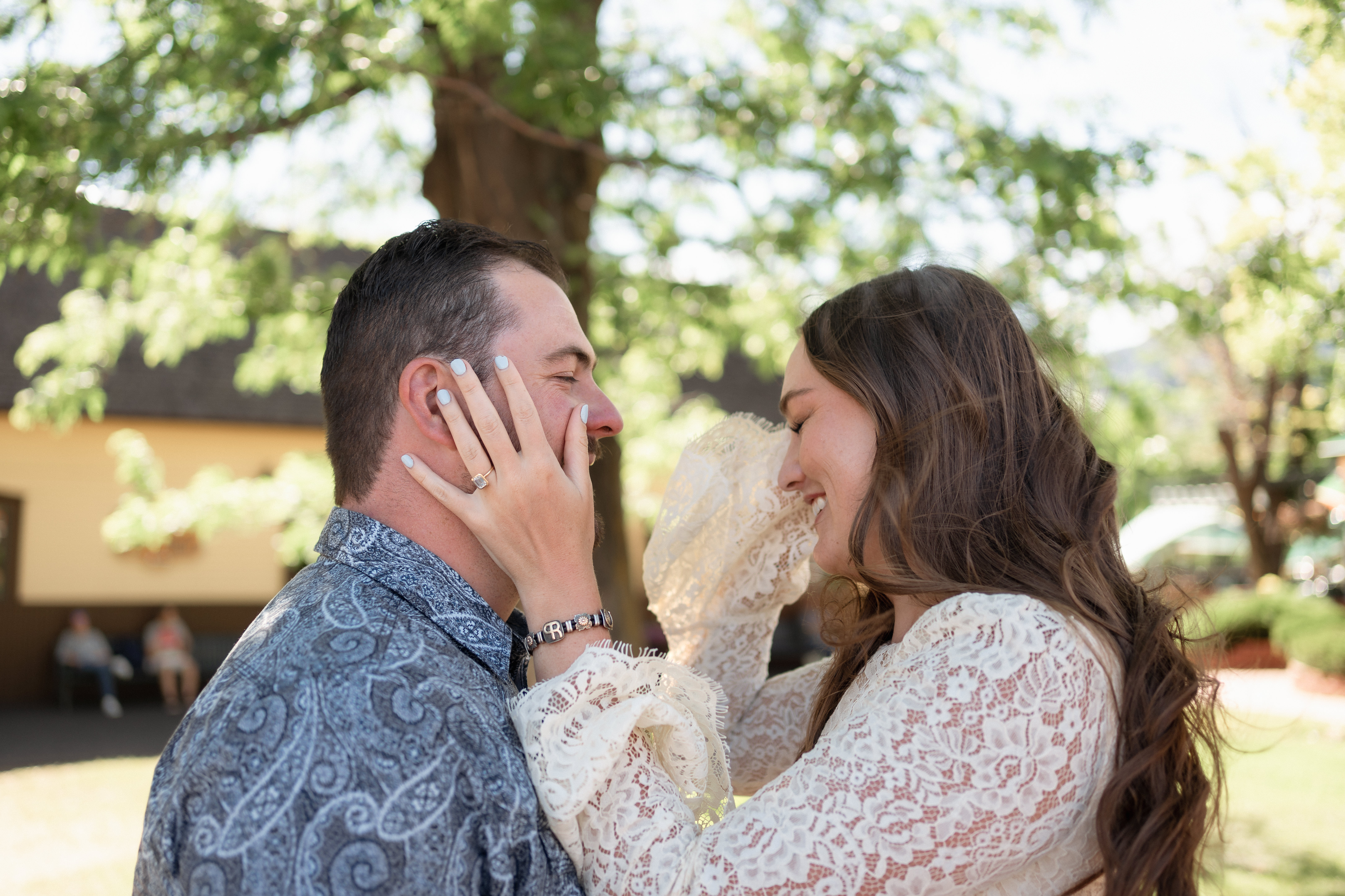 Katherine and Gavin engagement photo