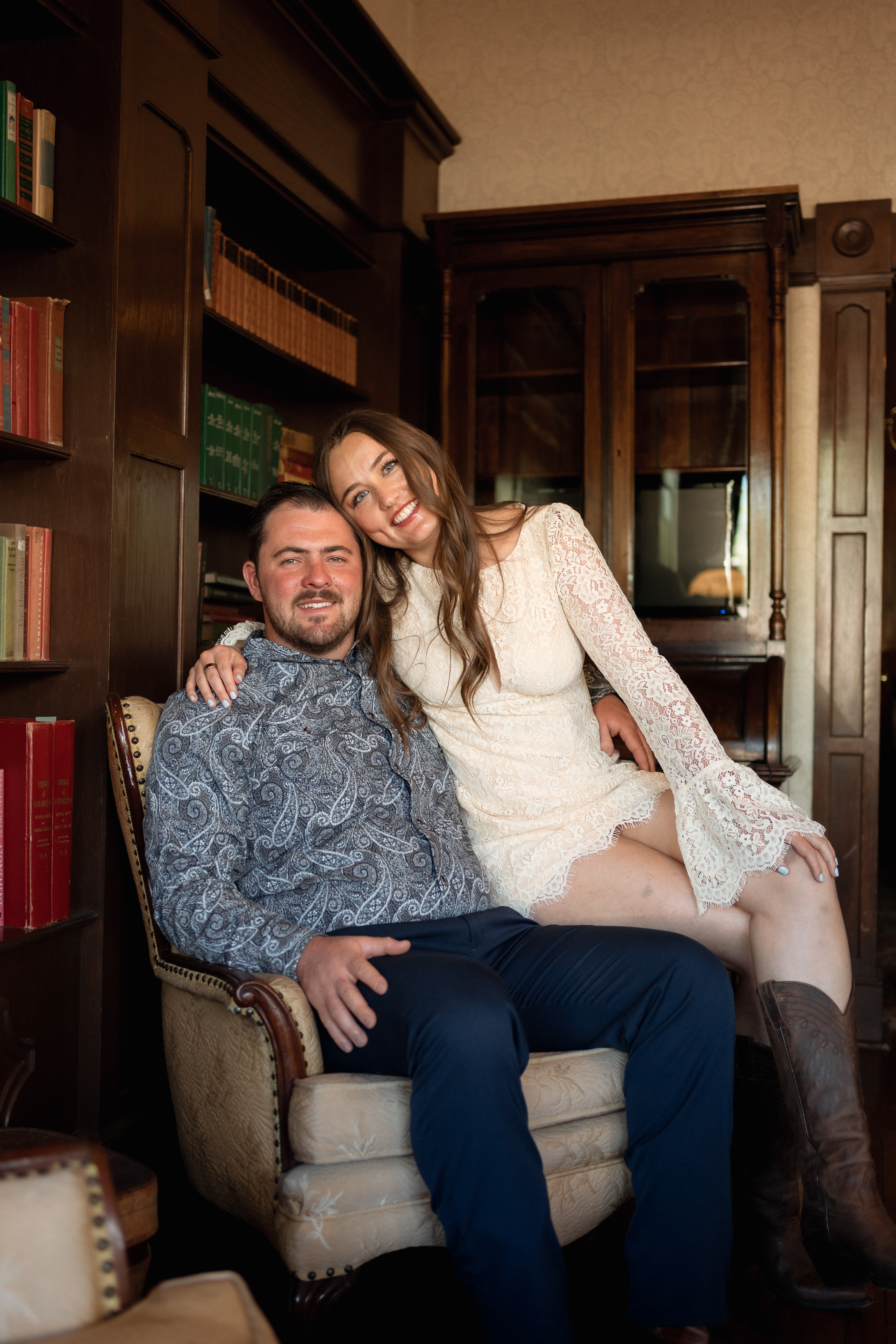 Katherine and Gavin engagement photo